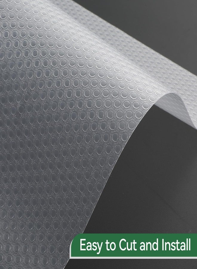 Zelphvt 18"x197" Shelf Liner for Wire Shelving Thicken Wire Shelf Liner Transparent Pantry Shelf Liners Protector Mats Waterproof Plastic Cabinets Drawer Liner for Kitchen Drawer, Easy to Cut. - Image 3